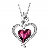 Колие с кристали  Swarovski  ALL IS LOVE